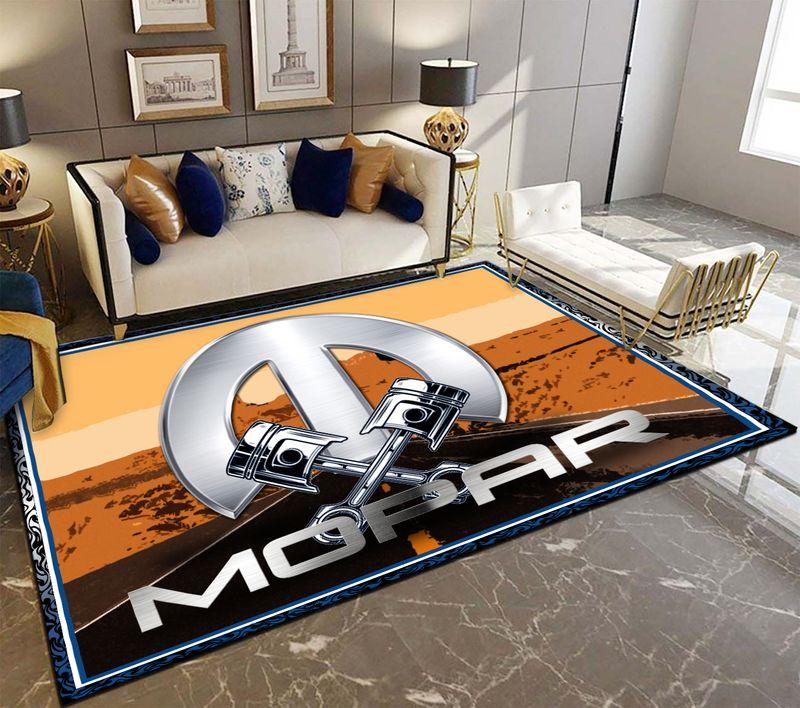 Diqr1003 Mopar Limited Edition Rectangle Rug