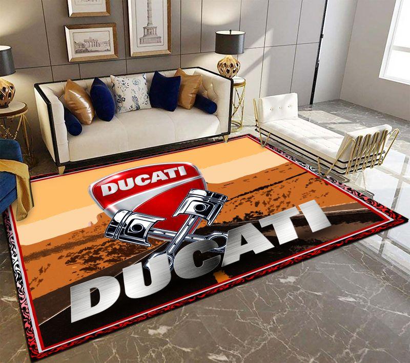 Diqr1005 Ducati Limited Edition Rectangle Rug