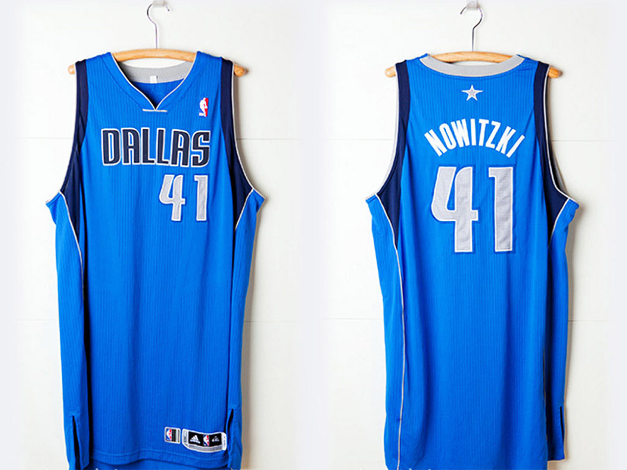 Dirk Nowitzki Dallas Mavericks #41 2012-2013 jersey