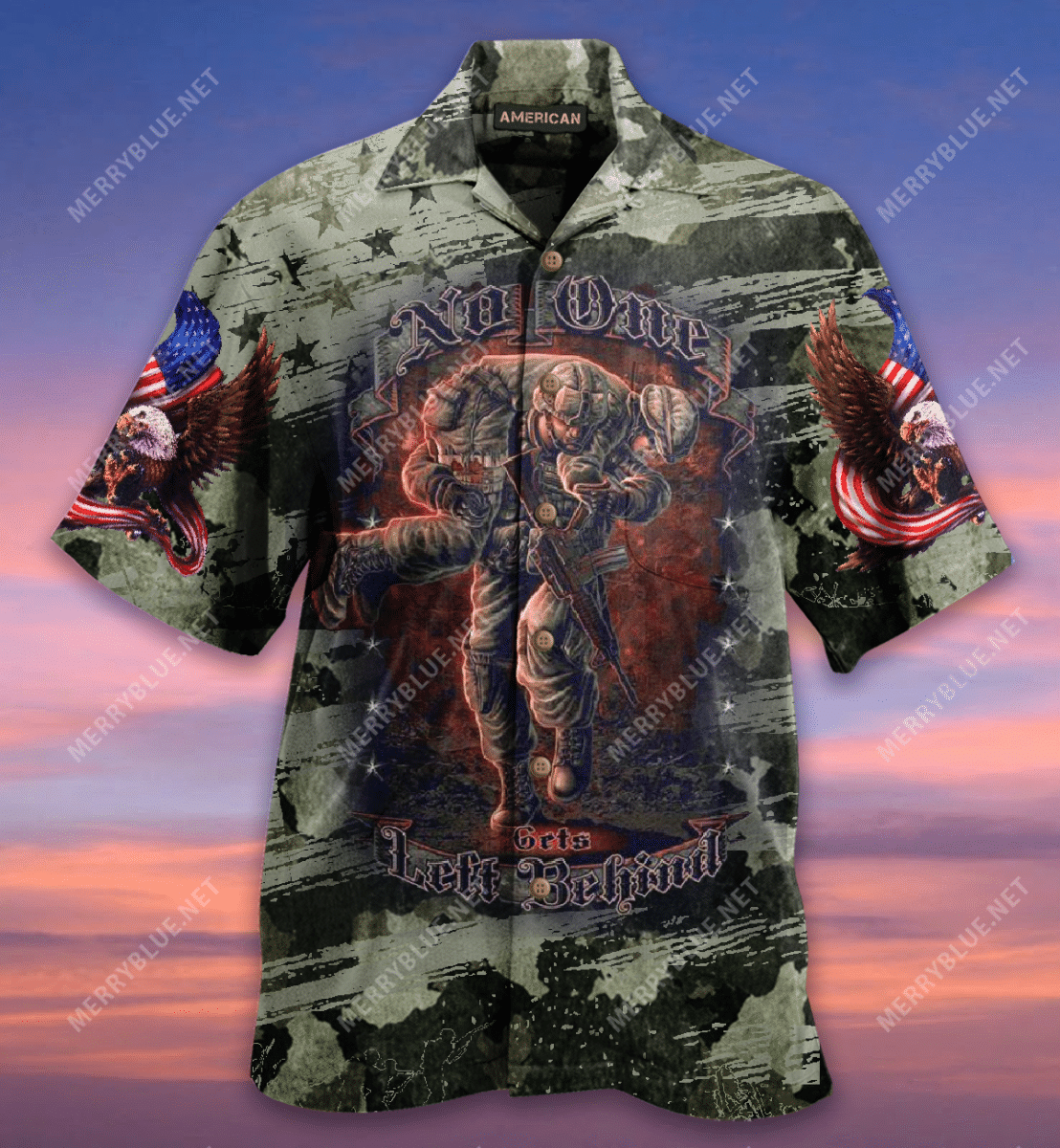 Discover Cool Brave Soldiers Unisex Hawaiian Shirt
