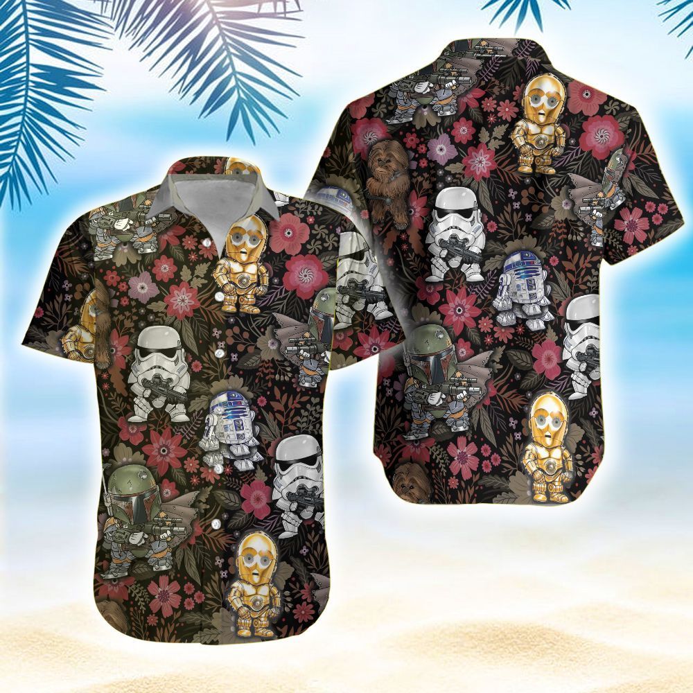 Discover Cool Stormtrooper Star War Hawaiian Aloha Shirts