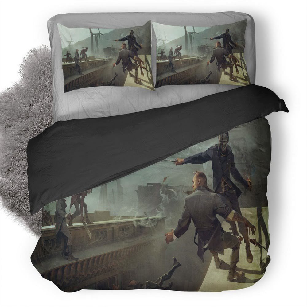 Dishonored 3D Customized Duvet Cover Bedding Set