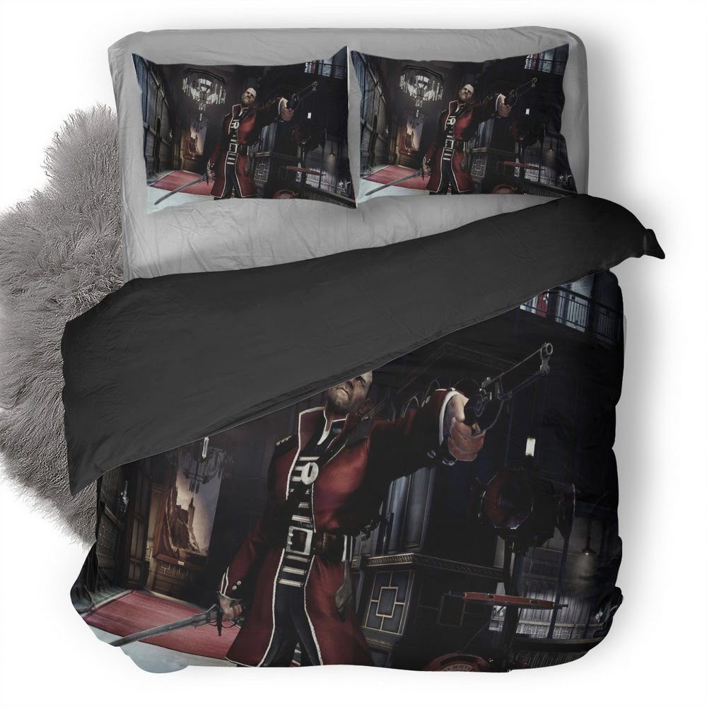 Dishonored 3D Customized Duvet Cover Bedding Set