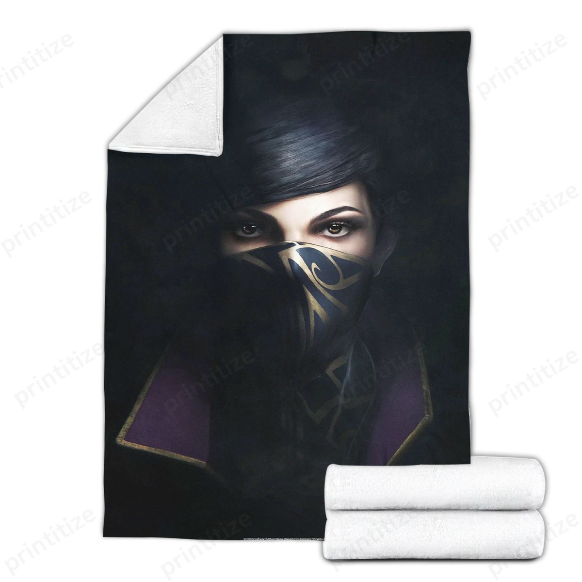 Dishonored Emily Kaldwin Fleece Blanket