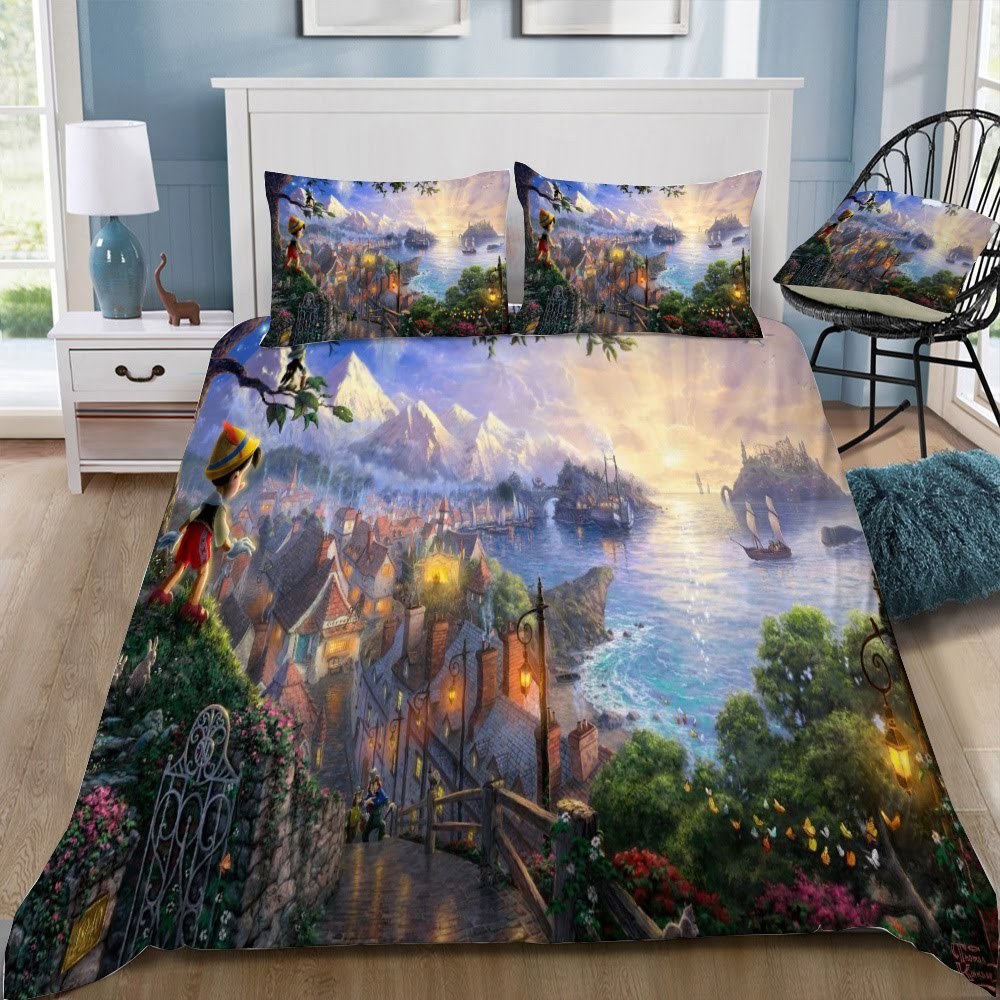 Disney 119 3D Customized Duvet Cover Bedding Set