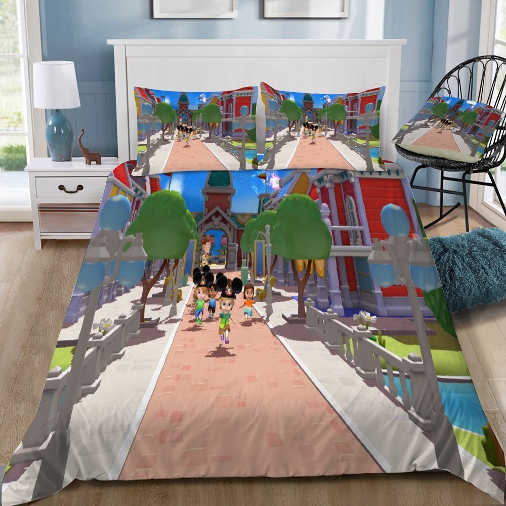 Disney 20 3D Customized Duvet Cover Bedding Set