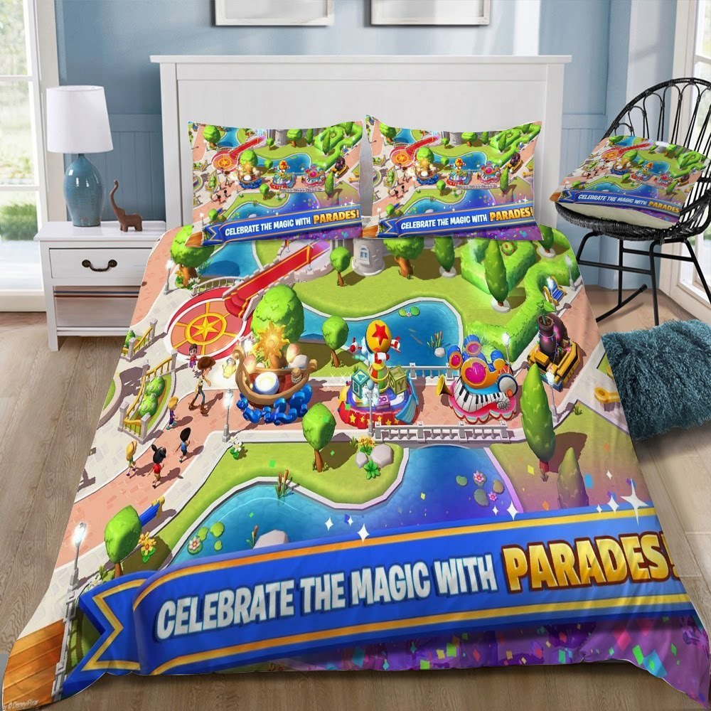 Disney 21 3D Customized Duvet Cover Bedding Set