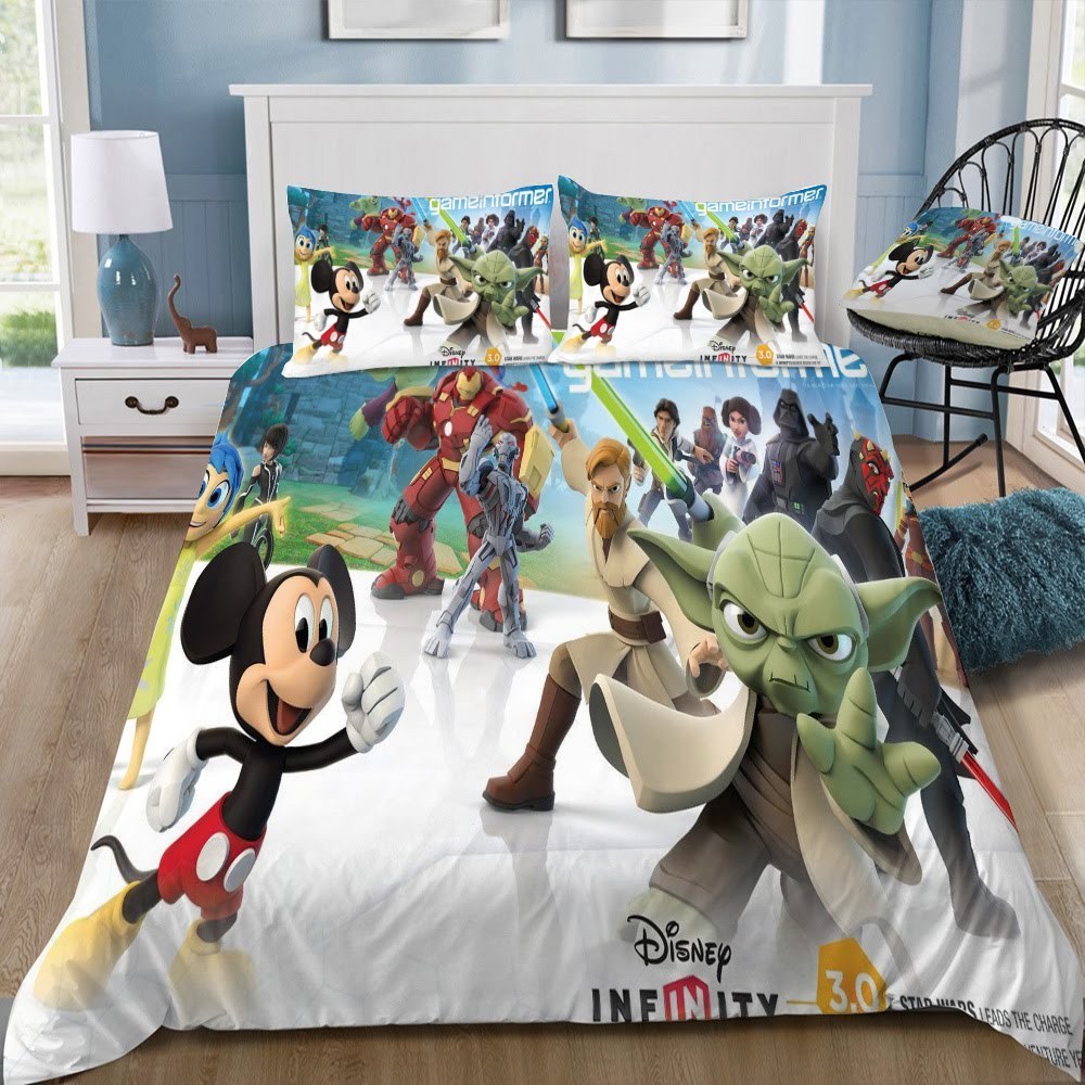 Disney 29 3D Customized Duvet Cover Bedding Set