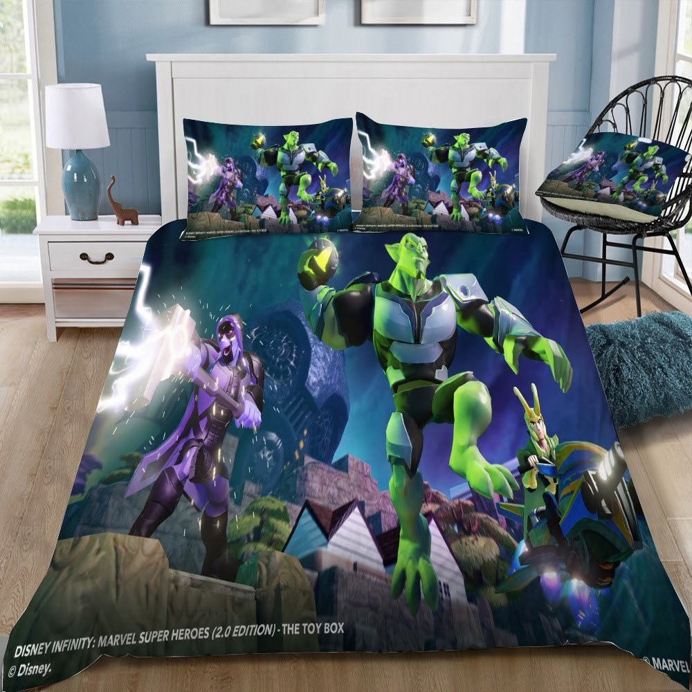 Disney 3D Customized Duvet Cover Bedding Set