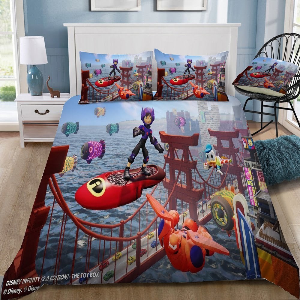 Disney 55 3D Customized Duvet Cover Bedding Set