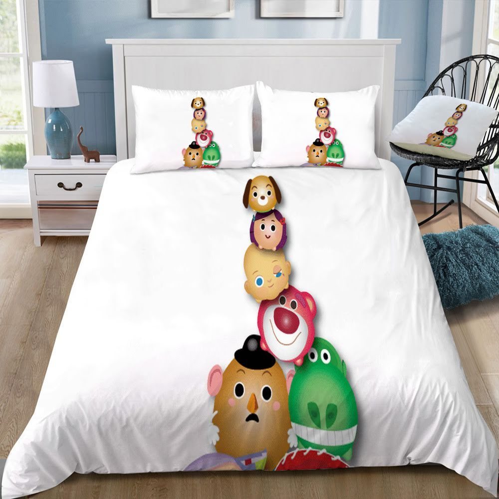 Disney 6 3D Customized Duvet Cover Bedding Set