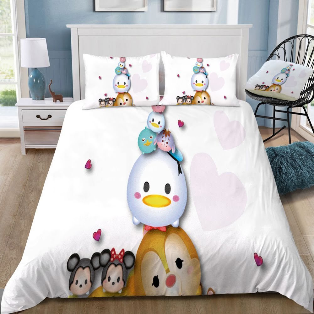 Disney 78 3D Customized Duvet Cover Bedding Set