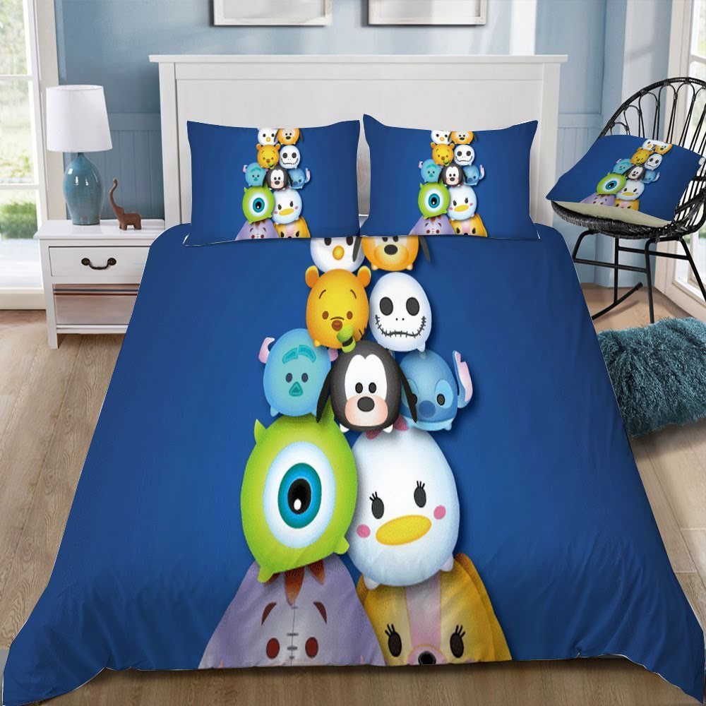 Disney 80 3D Customized Duvet Cover Bedding Set