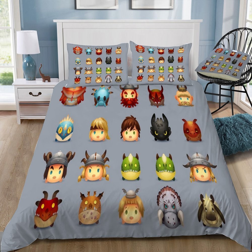 Disney 81 3D Customized Duvet Cover Bedding Set