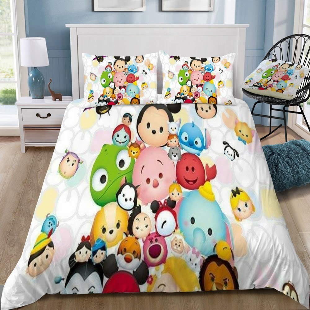 Disney 86 3D Customized Duvet Cover Bedding Set