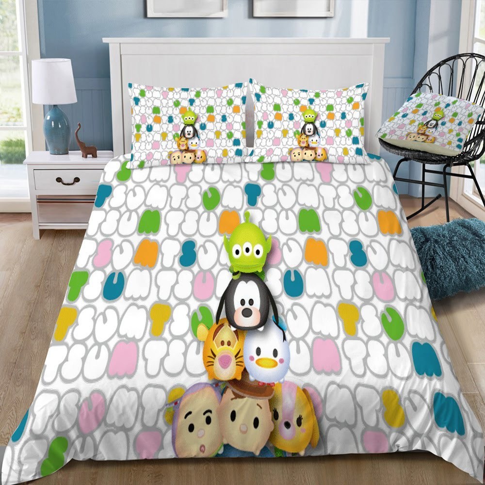 Disney 88 3D Customized Duvet Cover Bedding Set