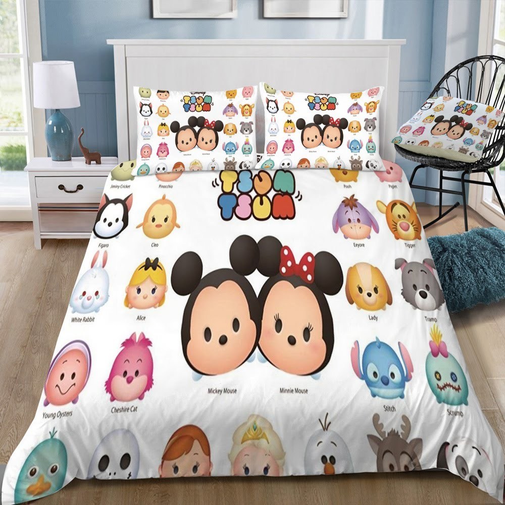 Disney 91 3D Customized Duvet Cover Bedding Set