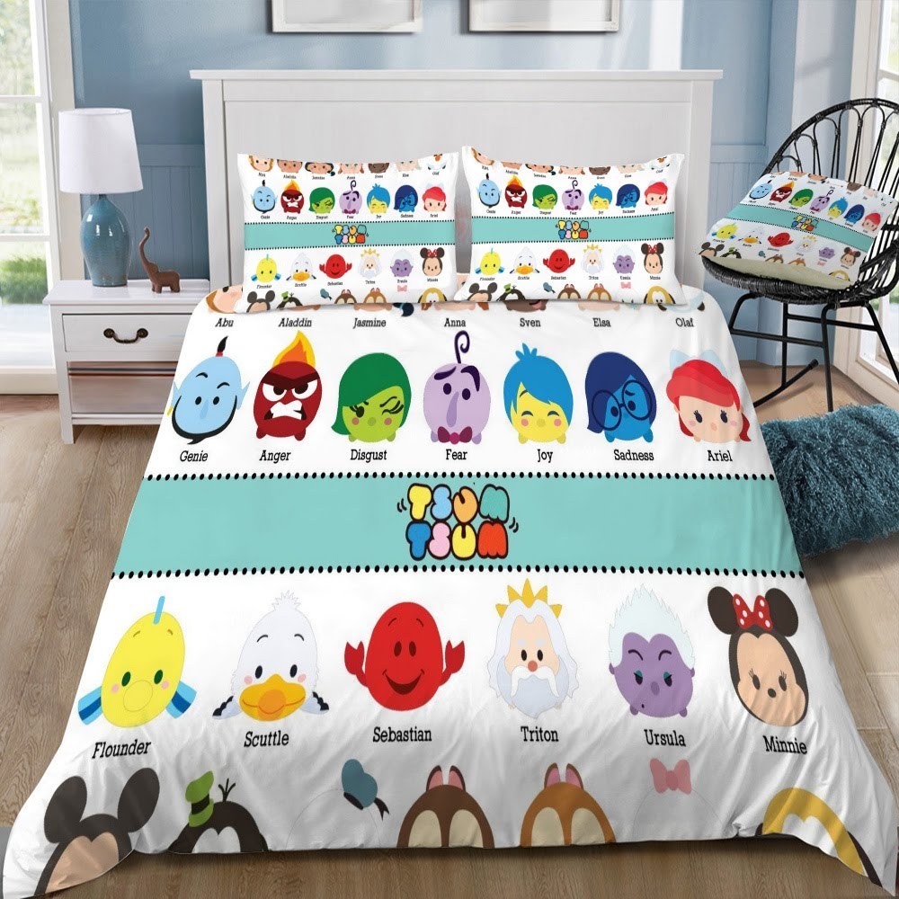 Disney 98 3D Customized Duvet Cover Bedding Set