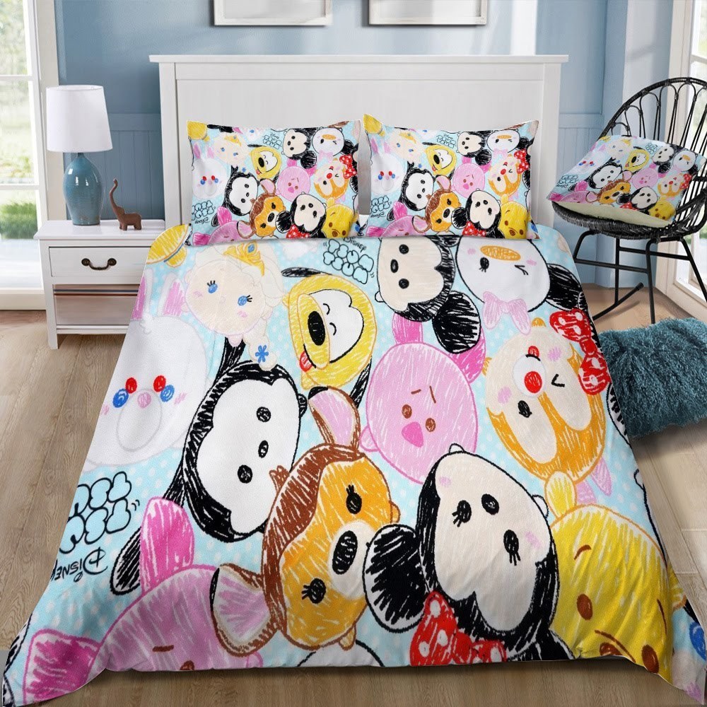 Disney 99 3D Customized Duvet Cover Bedding Set