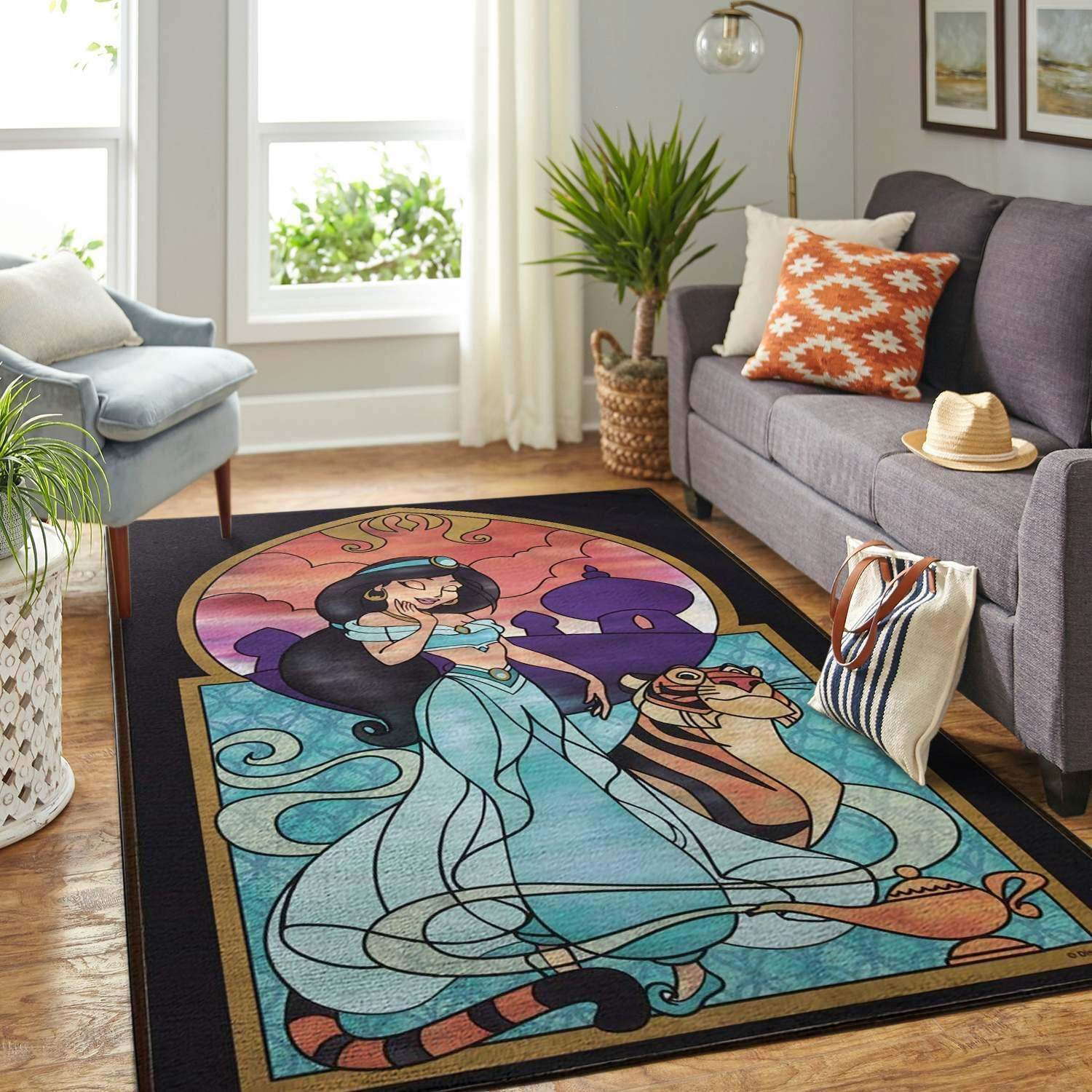 Disney Aladin Princess Jasmine Area Limited Edition Rectangle Rug
