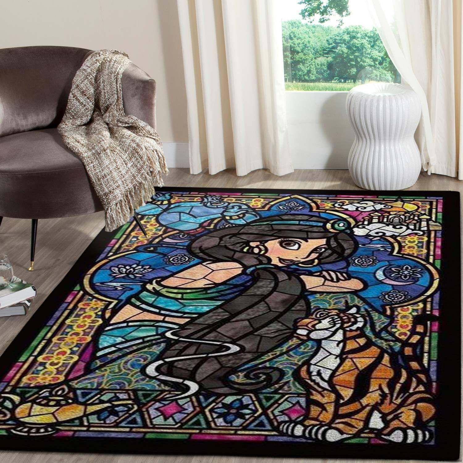 Disney Aladin Princess Jasmine Area Rectangle Rug