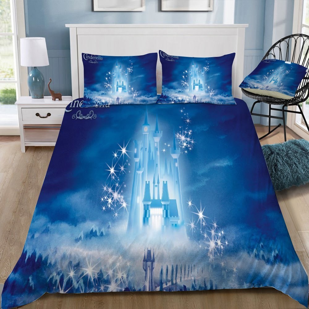 Disney Castle 103 3D Customized Duvet Cover Bedding Set
