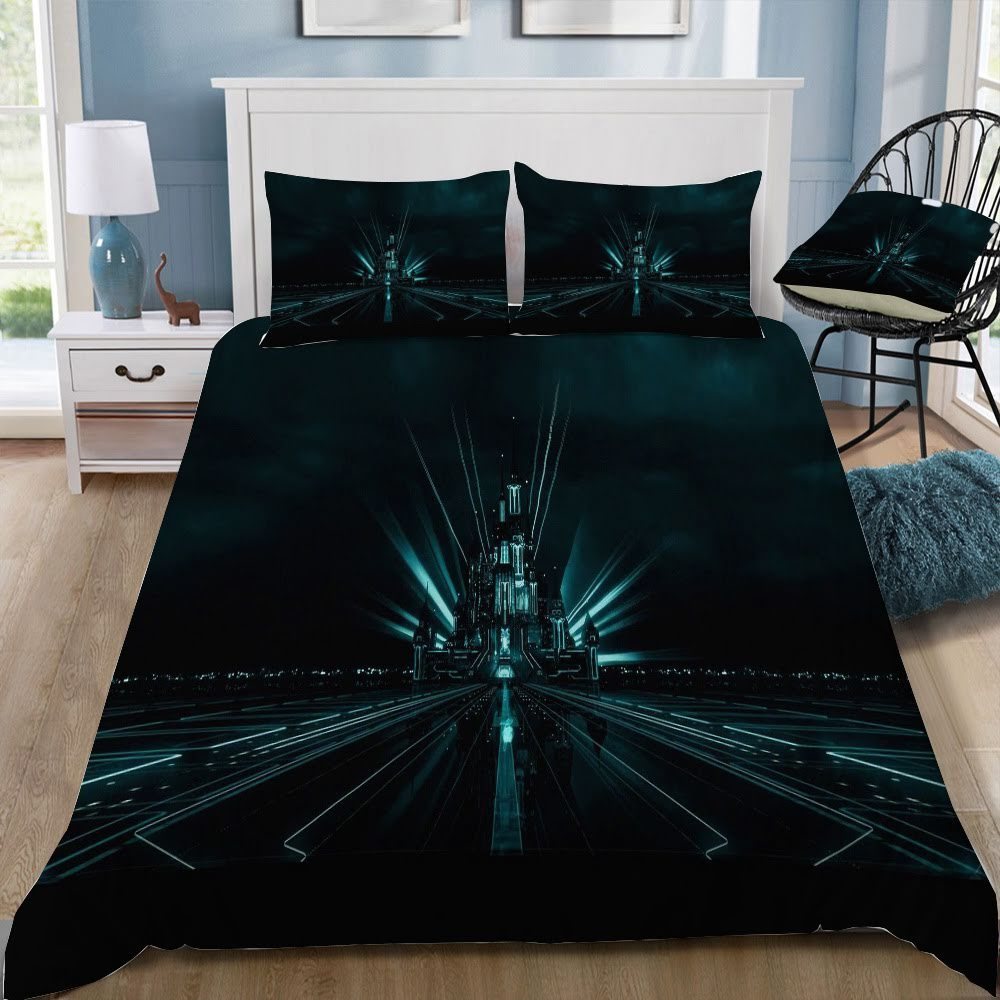 Disney Castle 130 3D Customized Duvet Cover Bedding Set