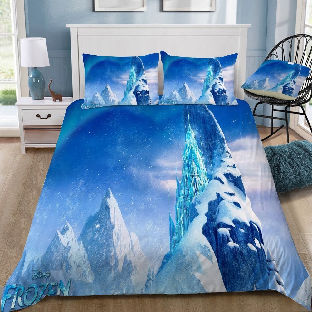 Disney Castle 135 3D Customized Duvet Cover Bedding Set