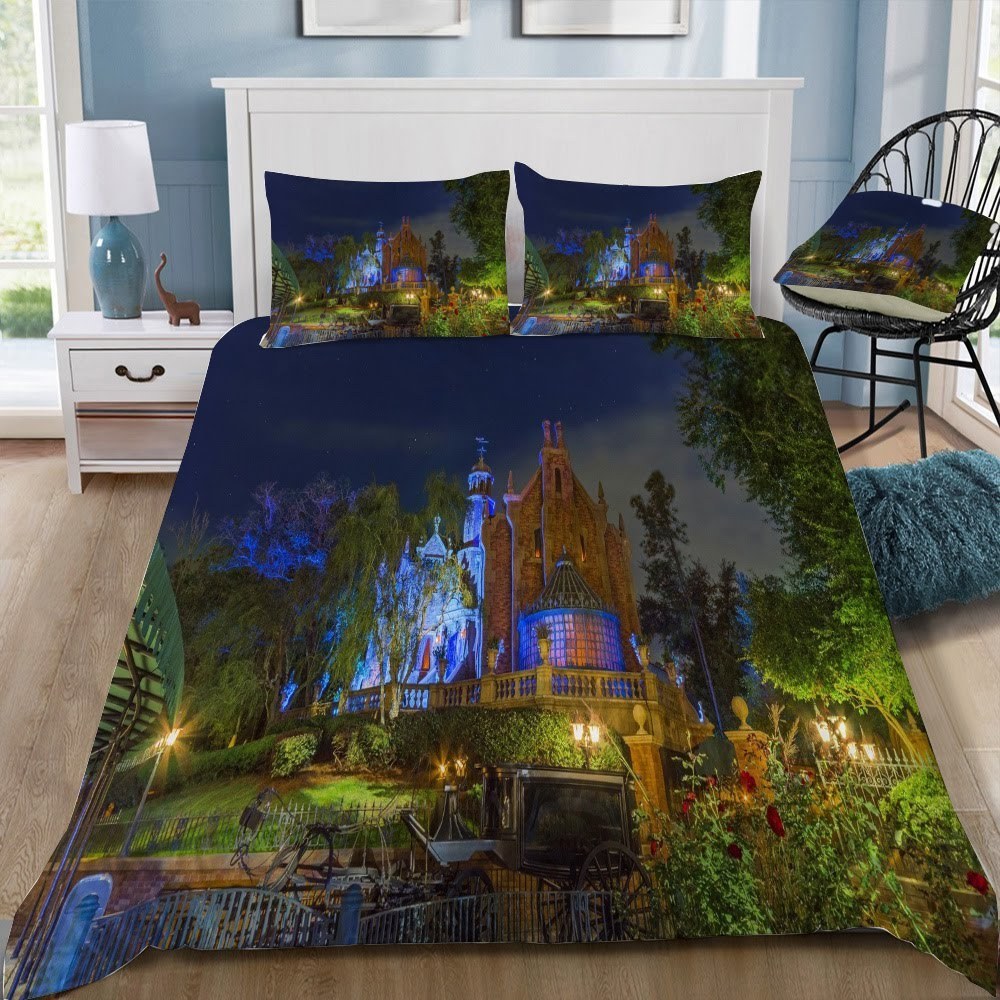 Disney Castle 17 3D Customized Duvet Cover Bedding Set