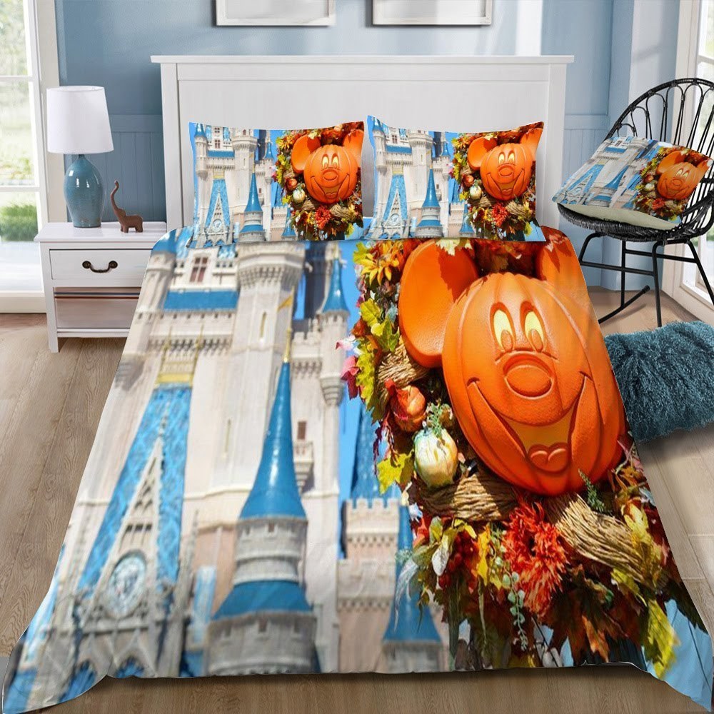 Disney Castle 21 3D Customized Duvet Cover Bedding Set
