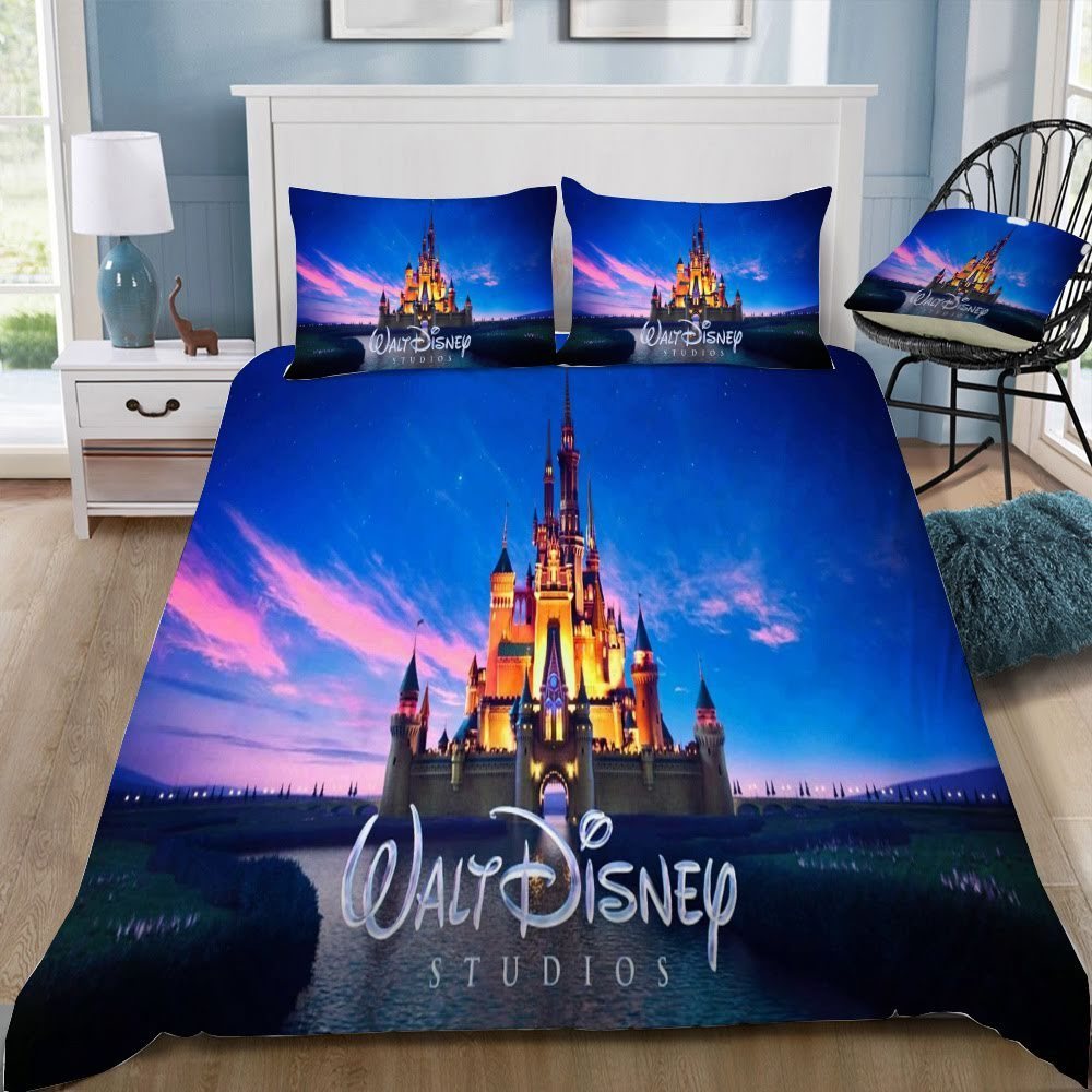 Disney Castle 29 3D Customized Duvet Cover Bedding Set