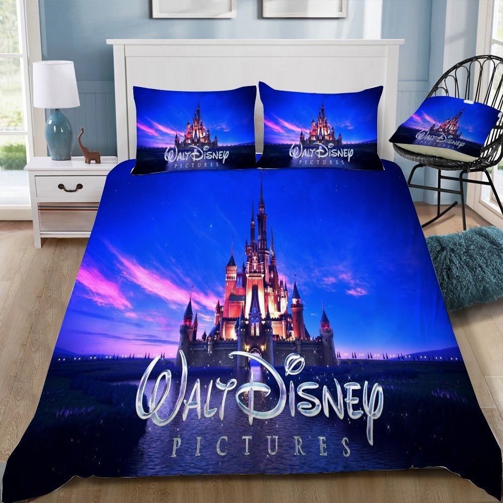 Disney Castle 32 3D Customized Duvet Cover Bedding Set