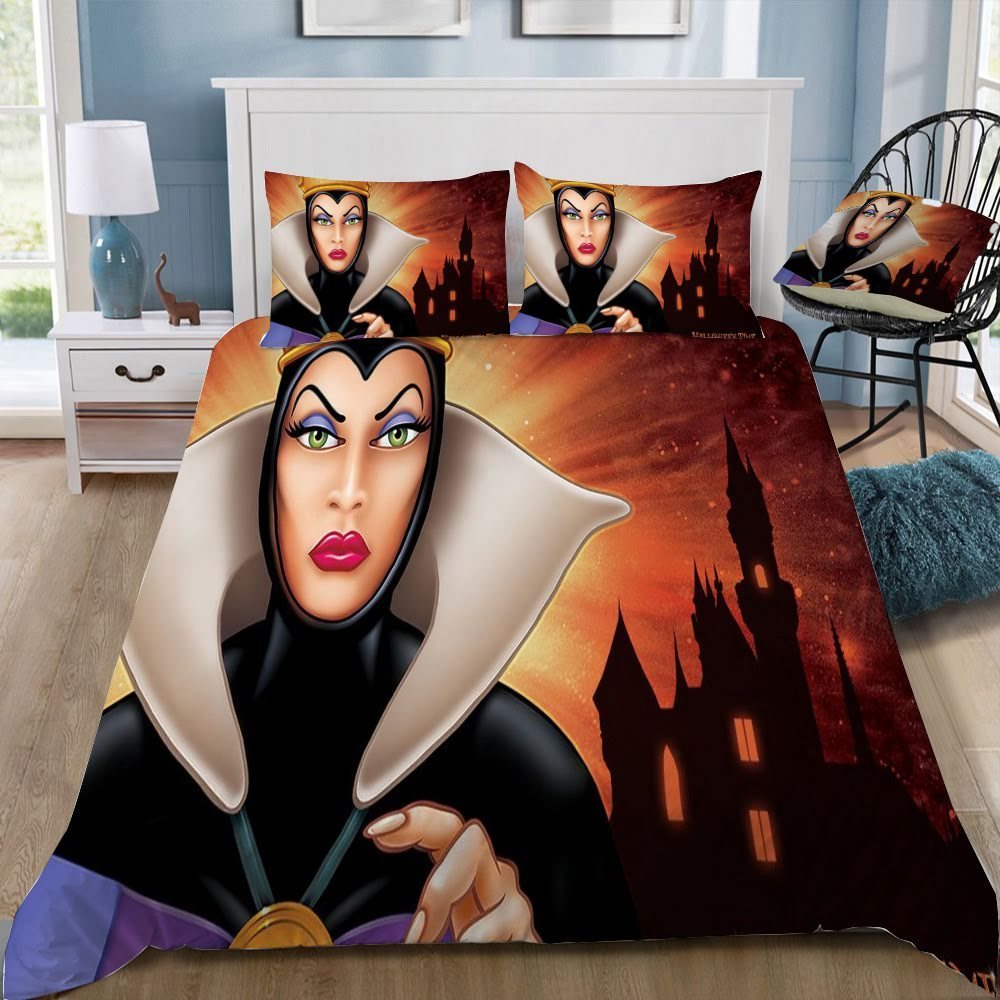 Disney Castle 3D Customized Duvet Cover Bedding Set
