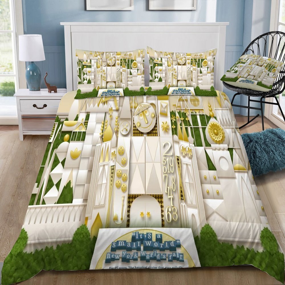 Disney Castle 3D Customized Duvet Cover Bedding Set
