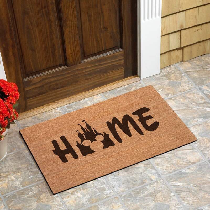 Disney Castle Home Doormat Area Rectangle Rug