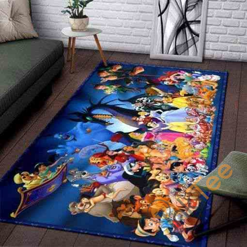 Disney Characters Area Rectangle Rug