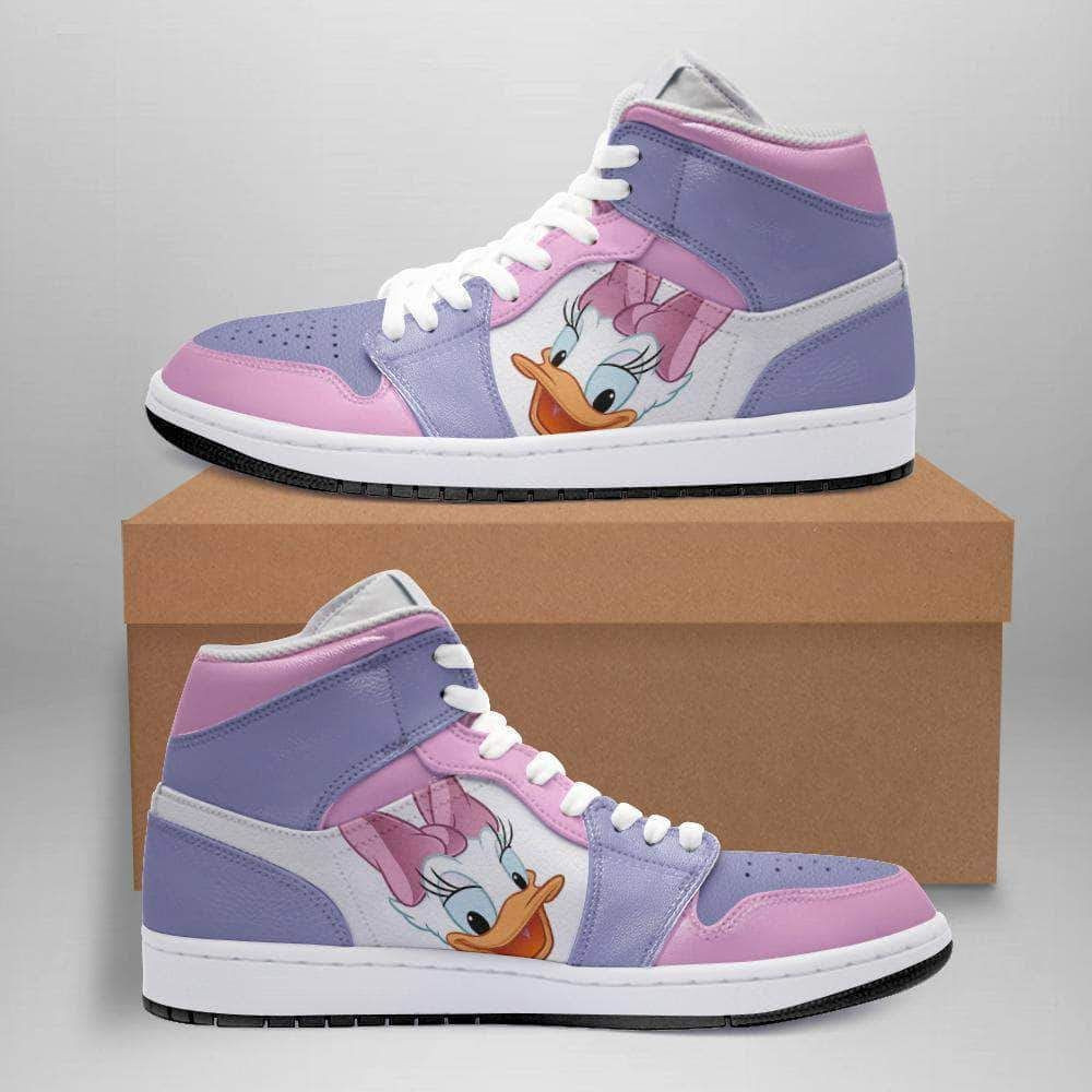 Disney Donald Duck 1 High Top Air Jordan Sneaker, Air Jordan Hightop