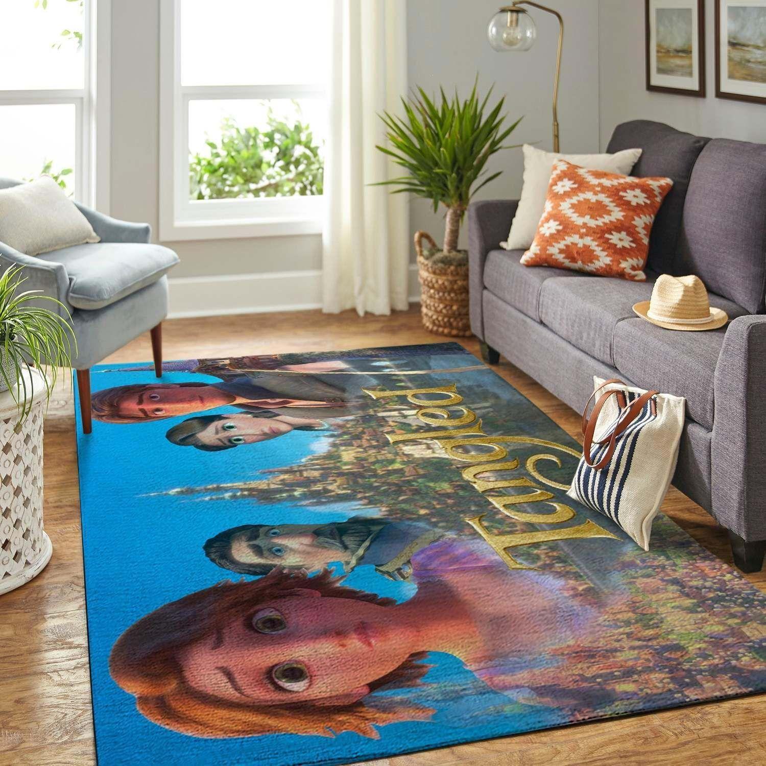 Disney Fans Tangled Area Rectangle Rug