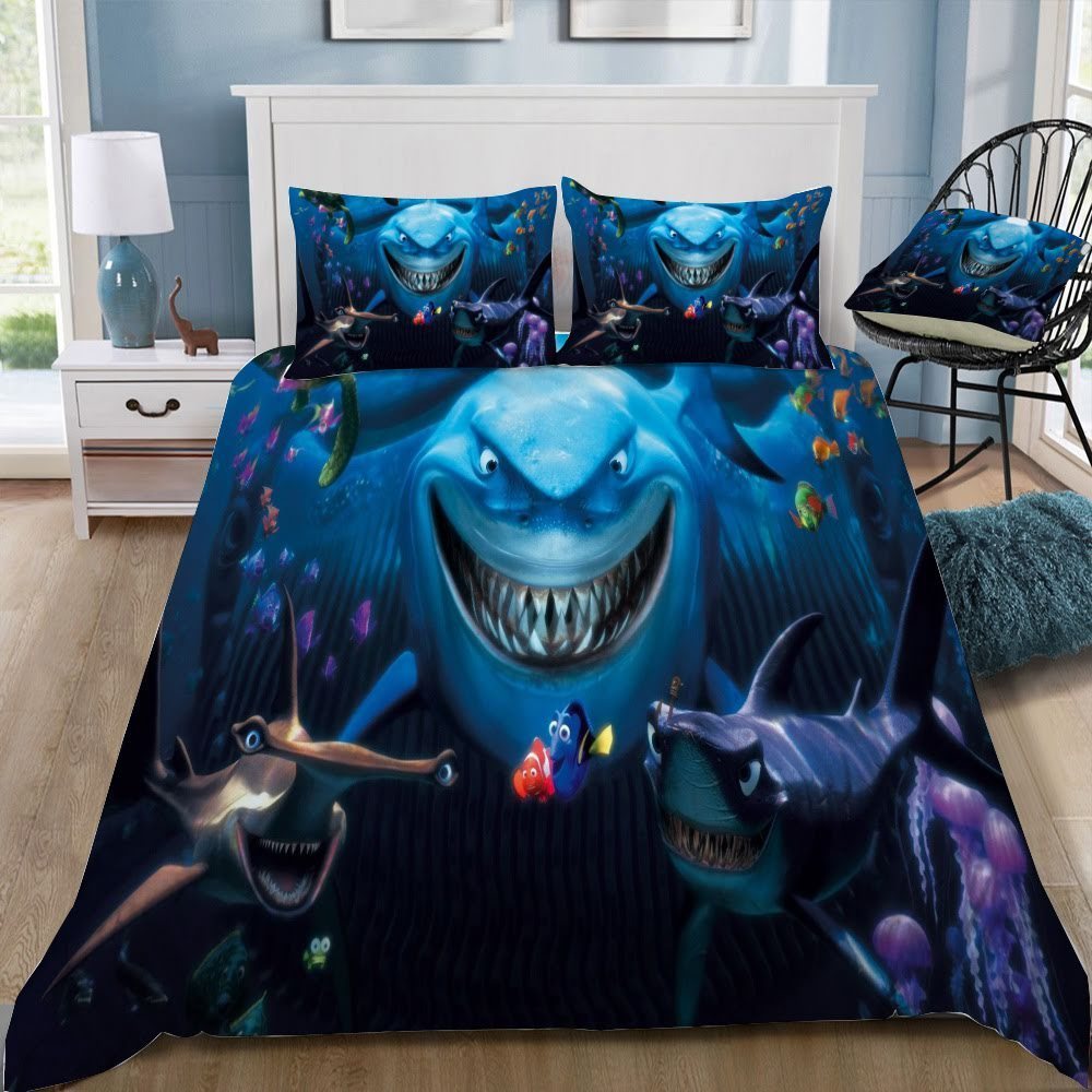 Disney Finding Nemo 3D Customized Duvet Cover Bedding Set