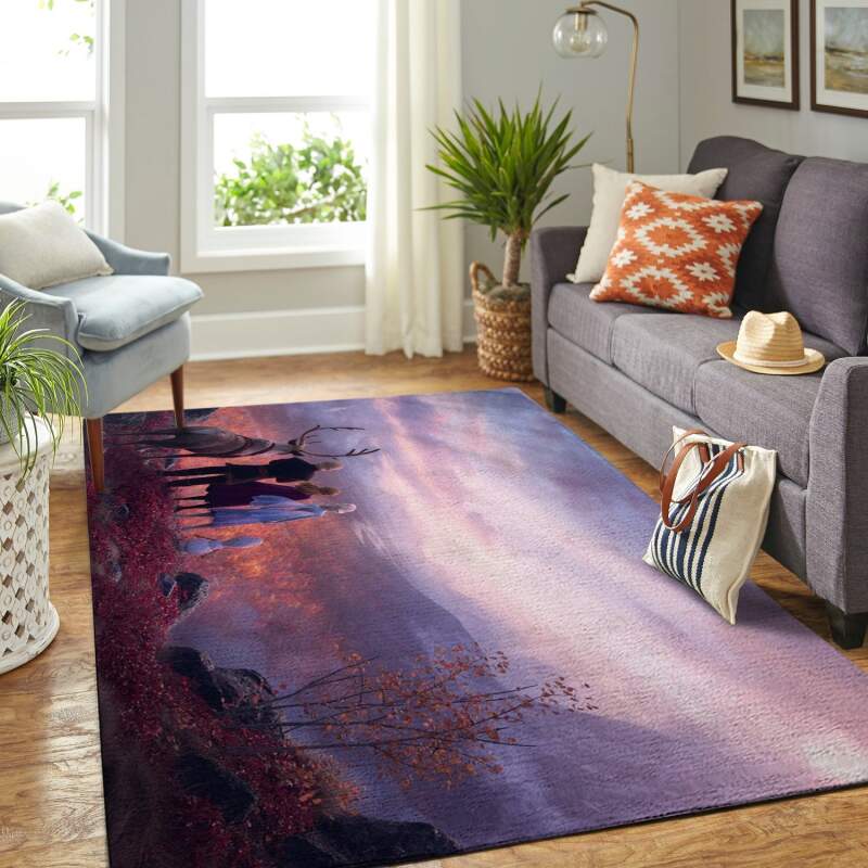 Disney Frozen Area Rectangle Rug