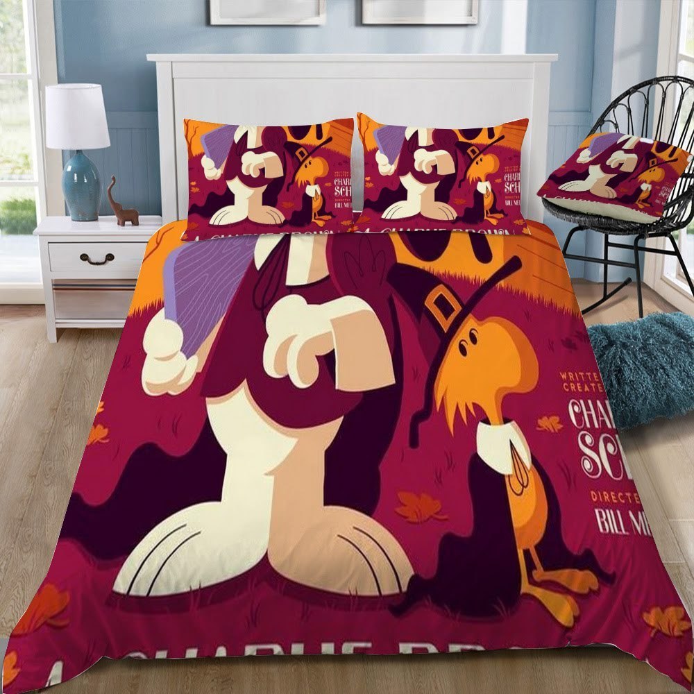 Disney Halloween 3D Customized Duvet Cover Bedding Set