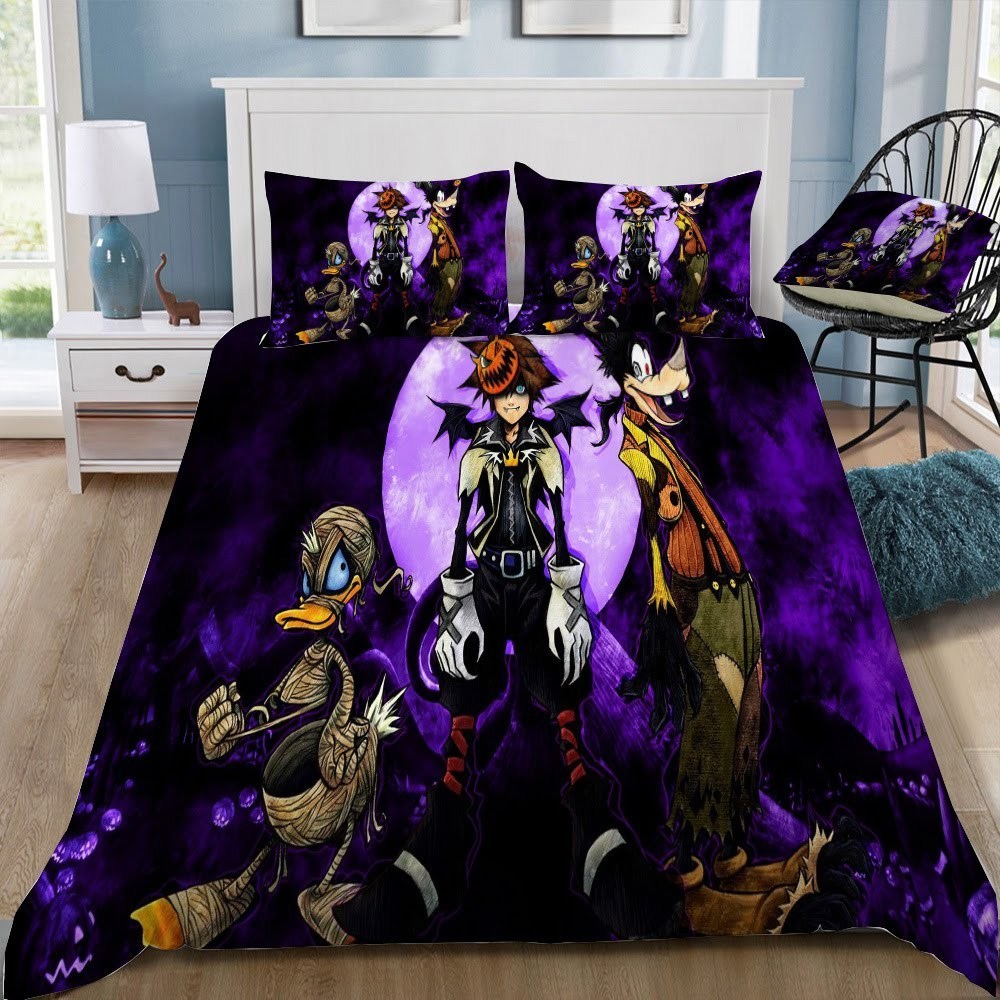 Disney Halloween 3D Customized Duvet Cover Bedding Set