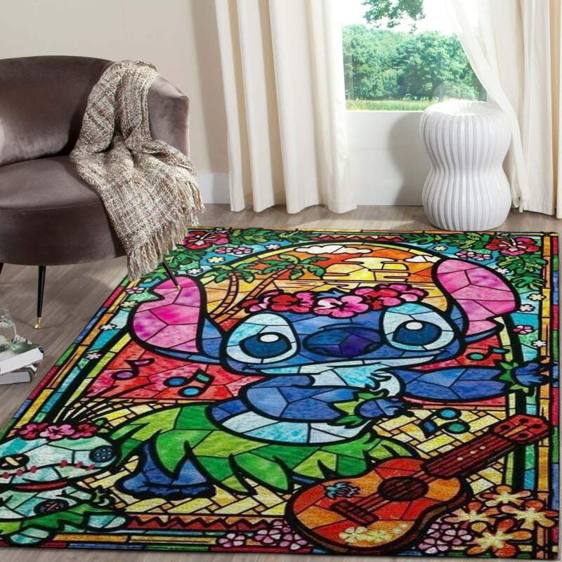 Disney Lilo And Stitch Area Limited Edition Rectangle Rug