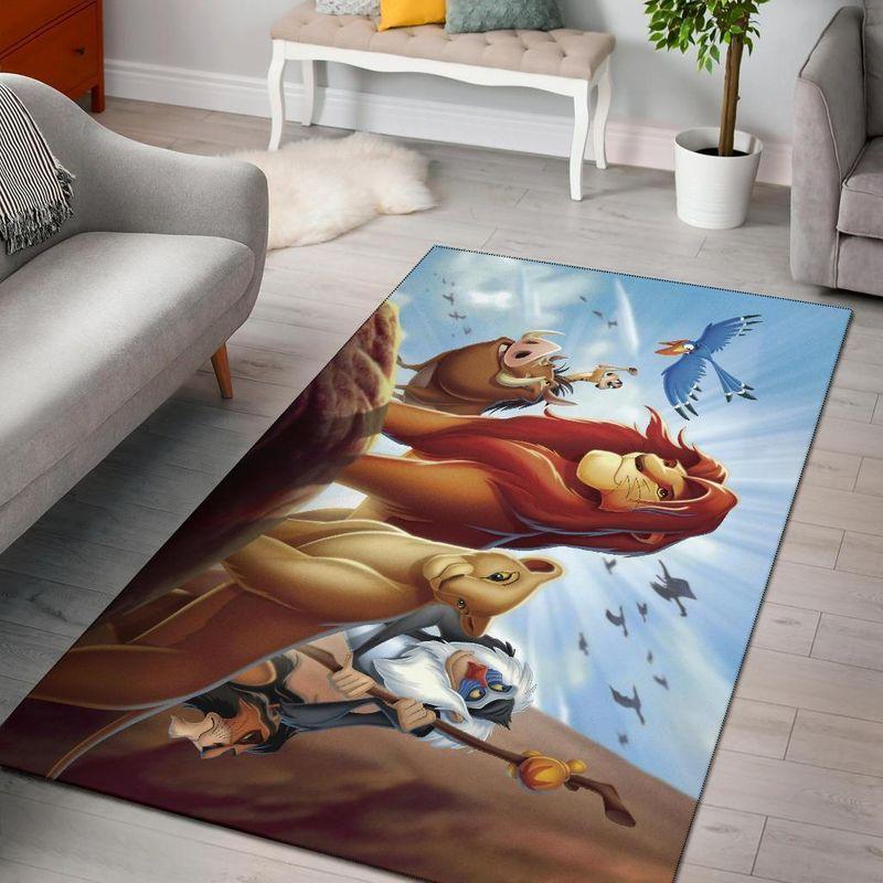 Disney Lion King Nice Gift Area Limited Edition Rectangle Rug