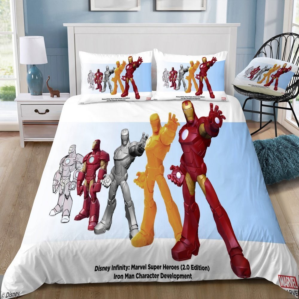 Disney Marvel 13 3D Customized Duvet Cover Bedding Set