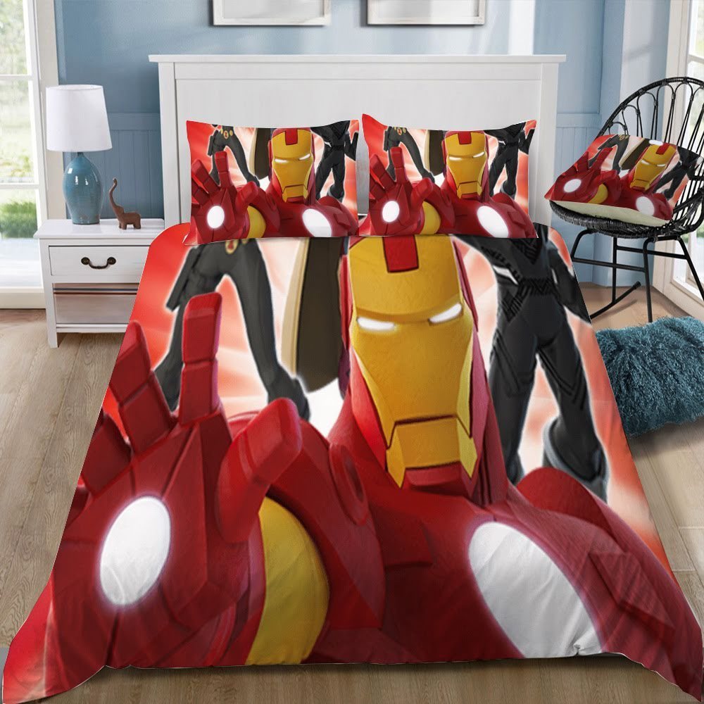 Disney Marvel 17 3D Customized Duvet Cover Bedding Set
