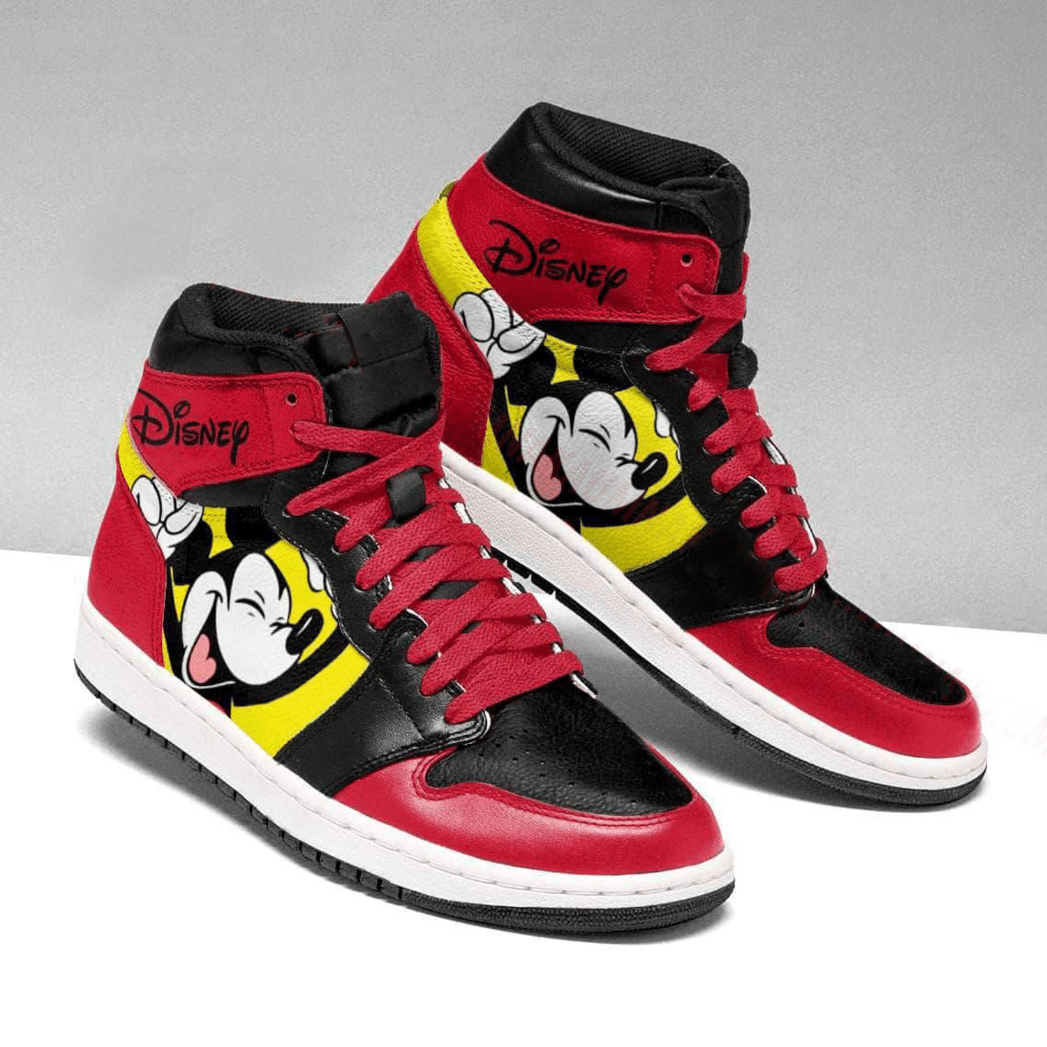 Disney Mickey Mouse 1 High Top Air Jordan Sneaker, Air Jordan Hightop