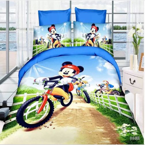 Disney Mickey Mouse 3D Customized Duvet Cover Bedding Set