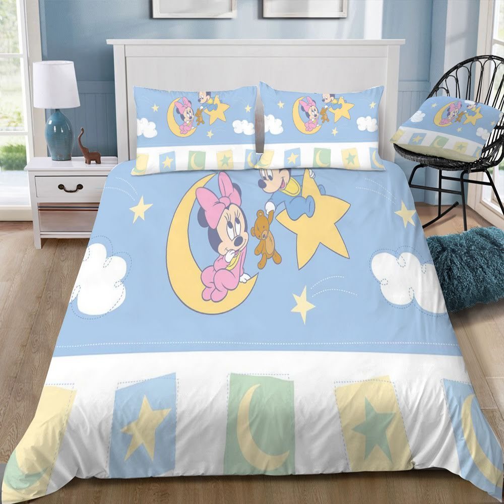 Disney Mickey Mouse 3D Customized Duvet Cover Bedding Set