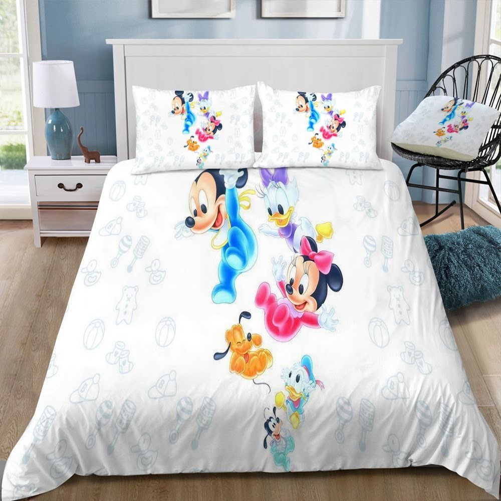 Disney Mickey Mouse 3D Customized Duvet Cover Bedding Set